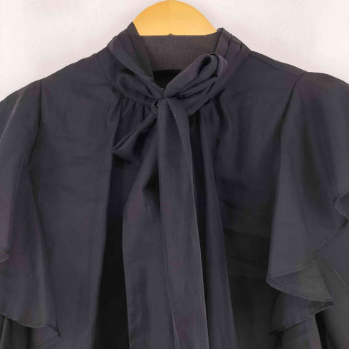 リリーブラウン Lily Brown オーガンザラッフルフリルボウブラウス レディース ONE SIZE