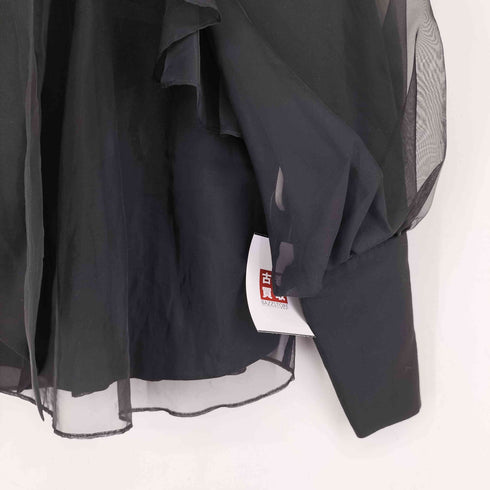 リリーブラウン Lily Brown オーガンザラッフルフリルボウブラウス レディース ONE SIZE