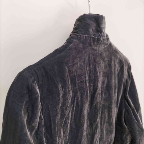 コムデギャルソンコムデギャルソン COMME des GARCONS COMME des GARCONS AD2008 09SS コムコム 脱色期 オマージュ 4B ベロア テーラード ジャケット レディース JPN:S