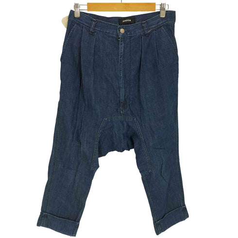 ズッカ ZUCCa 2タック デニム サルエル パンツ レディース JPN:M