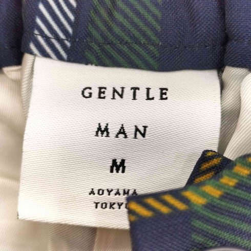 ミスタージェントルマン MISTERGENTLEMAN チェックタックショーツ メンズ M