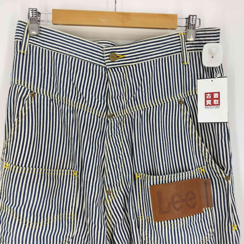メルシーボークー mercibeaucoup ヒッコリー ストライプ サルエル パンツ レディース JPN:M