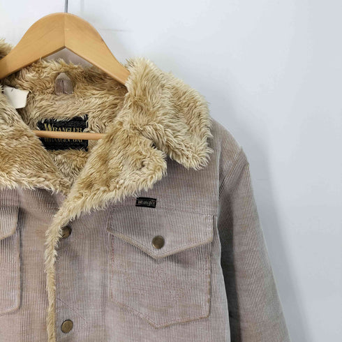 ラングラー Wrangler WRANGE COAT 裏地ボア ファー コーデュロイ ランチコート メンズ