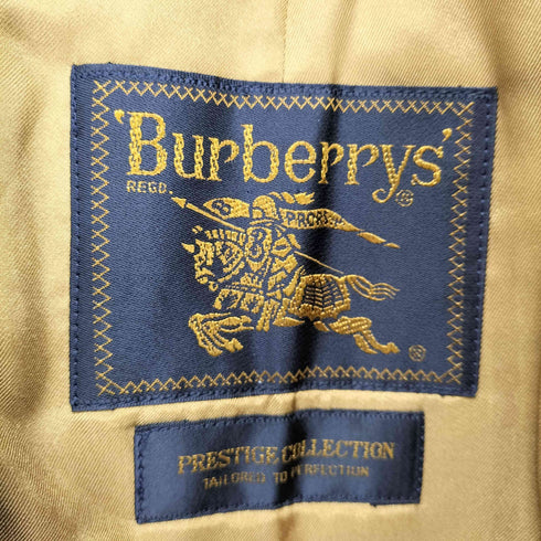バーバリーズ BURBERRYS 玉虫 裏地ノバチェックライナー付比翼ステンカラーコート メンズ 170