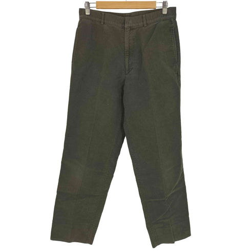 チャップスラルフローレン CHAPS RALPH LAUREN 90S~00S モールスキン ジップフライ テーパードパンツ メンズ
