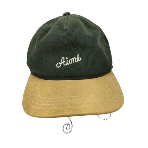 エメレオンドレ AIME LEON DORE レザー切替 パネルキャップ メンズ