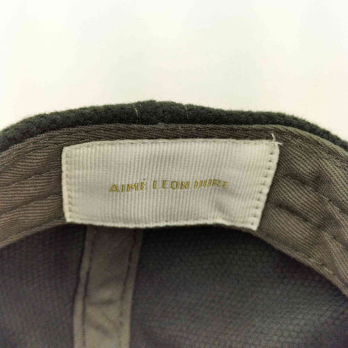 エメレオンドレ AIME LEON DORE レザー切替 パネルキャップ メンズ
