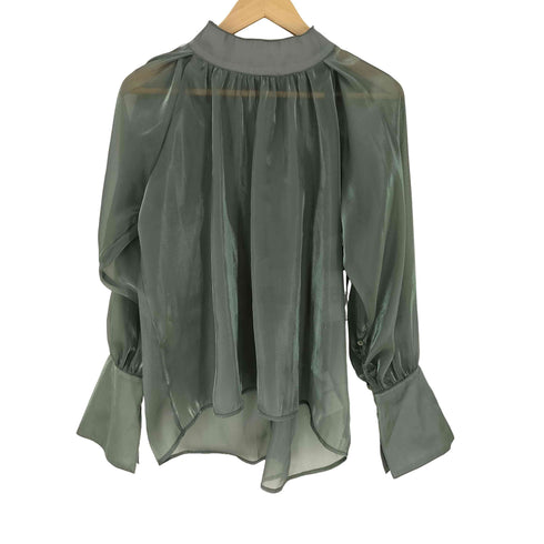 ANDREA&CO. オーガンジーハイネックブラウス レディース JPN:M