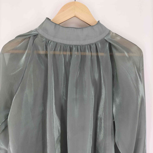 ANDREA&CO. オーガンジーハイネックブラウス レディース JPN:M