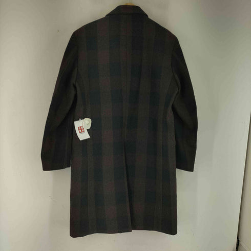 ビームス BEAMS チェック ステンカラーコート メンズ JPN:2