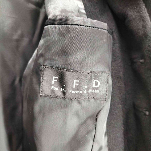 F.F.D 多ボタンスタンドカラーコート メンズ