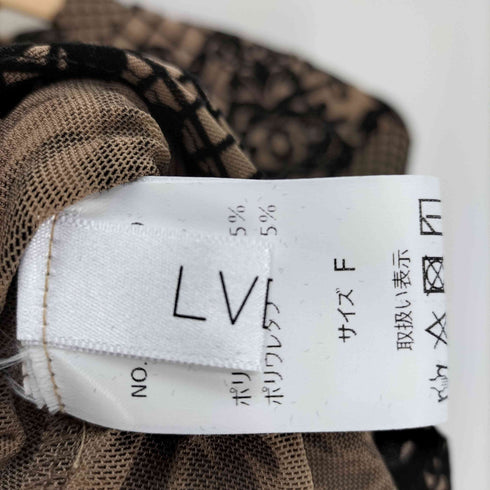 ラブユ LVEU. レースデザインボディスーツ レディース FREE