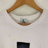 シーケーカルバンクライン ck Calvin Klein 90S 袖裾シングル ロゴプリント ショート丈 クルーネックTシャツ レディース import:M