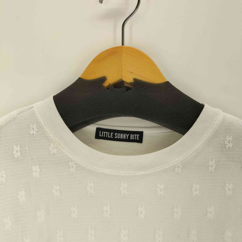 リトルサニーバイト little sunny bite fake layered tulle long tee レディース import:M