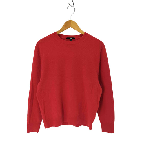 ユニクロ UNIQLO カシミヤクルーネックセーター レディース import:L