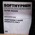 SOFTHYPHEN レザー ウール ドッキング ロング トレンチコート メンズ JPN:3