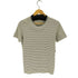 サンスペル Sunspel ボーダークルーネックTシャツ レディース import:S