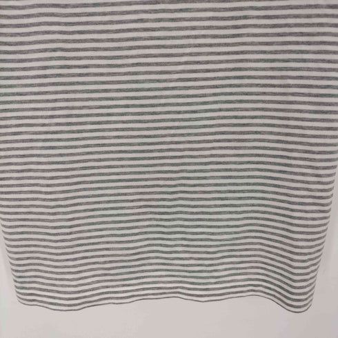 サンスペル Sunspel ボーダークルーネックTシャツ レディース import:S