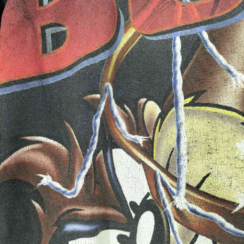 LOONEY TUNES 90S 97年コピーライト フロントプリント Tシャツ メンズ import:XL
