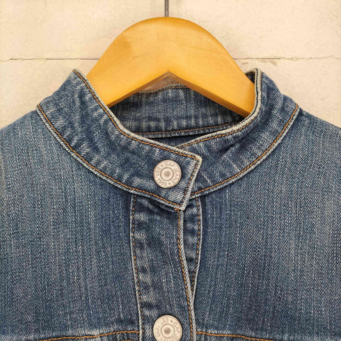 ギャップ Gap 00s GAP スタンドカラーデニムジャケット レディース S