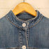 ギャップ Gap 00s GAP スタンドカラーデニムジャケット レディース S