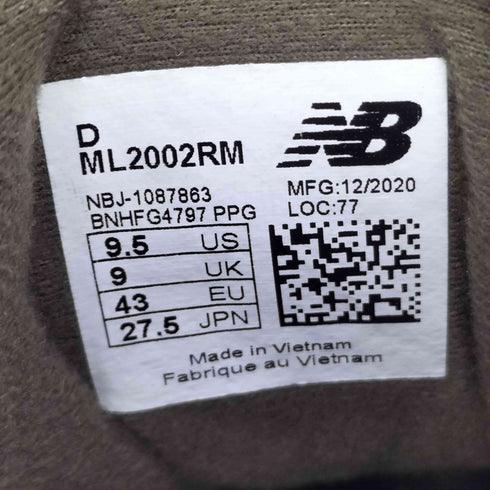 ニューバランス NEW BALANCE ML2002RM スニーカー メンズ JPN:27.5