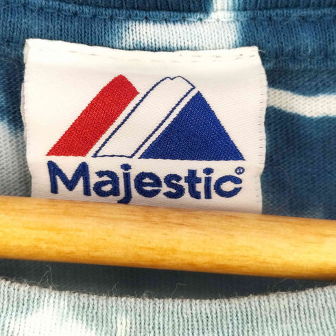 マジェスティック MAJESTIC 00S ホンジュラス製 タイダイプリント クルーネックTシャツ メンズ import:XL