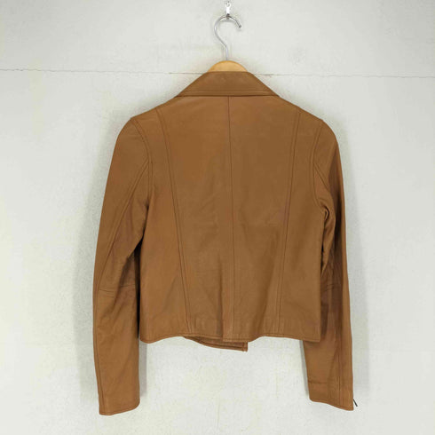 UNRELISH lamb leather ラムレザーダブルライダースジャケット レディース M