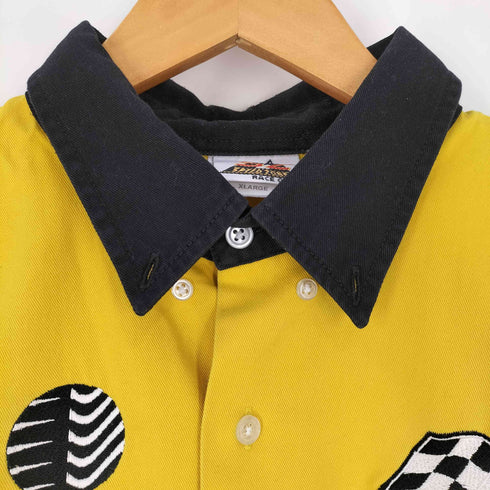 SPEED ZONE MOTORSPORTS レーシング S/S シャツ メンズ import:XL