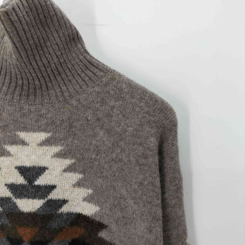 ペンドルトン PENDLETON HIGH NECK PULLOVER オルテガ柄 タートルネックニット メンズ FREE