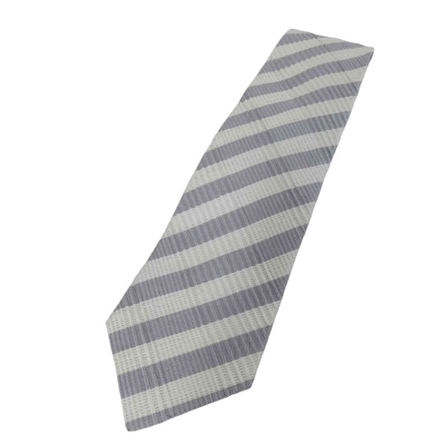 アイムイッセイミヤケ im ISSEY MIYAKE ボーダー柄シルクネクタイ メンズ