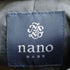ナノユニバース NANO universe ラムレザー シングルライダースジャケット メンズ JPN:L
