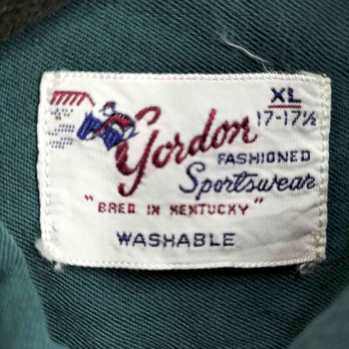 Gordon Sportswear 50S オープンカラー L/S シャツ メンズ import:XL