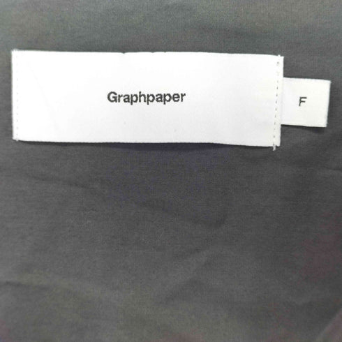 グラフペーパー Graphpaper 21ss Oxford L/S Oversized Band Collar Shirt メンズ FREE