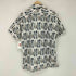 コロンビア Columbia 魚 釣り針 オープンカラー フィッシングシャツ メンズ import:M