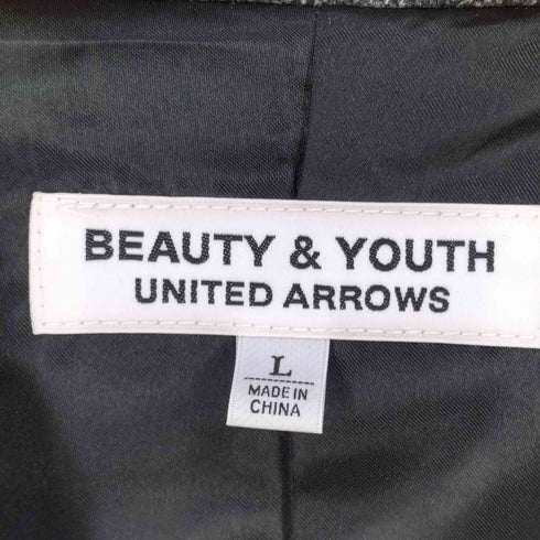 ビューティーアンドユースユナイテッドアローズ BEAUTY & YOUTH UNITED ARROWS BY ホームスパン 2ボタン ノッチド ジャケット メンズ JPN:L
