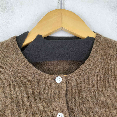 ラルフローレン RALPH LAUREN ポニー刺繍ロゴ アンゴラ混 カーディガン レディース L