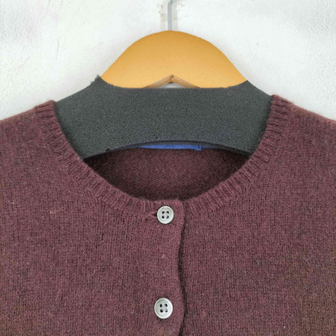 ラルフローレン RALPH LAUREN ポニー刺繍ロゴ アンゴラ混 カーディガン レディース L