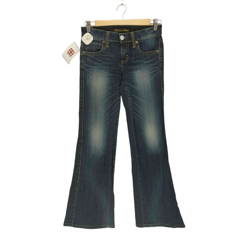 VIENUS JEAN Y2K ステッチ フレアデニムパンツ レディース 27X33