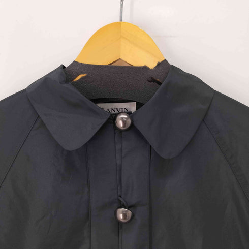ランバンオンブルー LANVIN en Bleu ウエストリボン パールボタンジャケット レディース JPN:36
