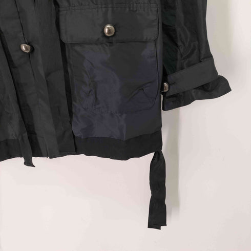 ランバンオンブルー LANVIN en Bleu ウエストリボン パールボタンジャケット レディース JPN:36