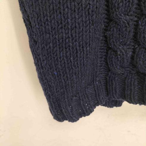 howlin ツイード ボーダー 3Dニット メンズ import:S