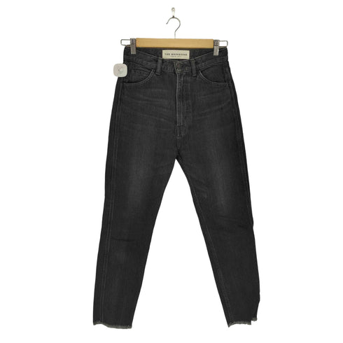 ザシンゾーン THE Shinzone スリムカットオフデニムパンツ レディース 34