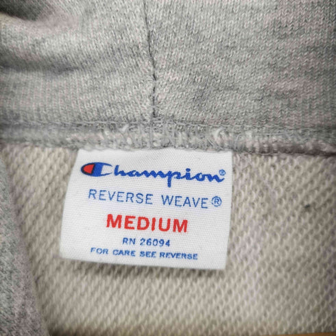 チャンピオン Champion REVERSE WEAVE フロントプリントプルオーバーパーカー メンズ M