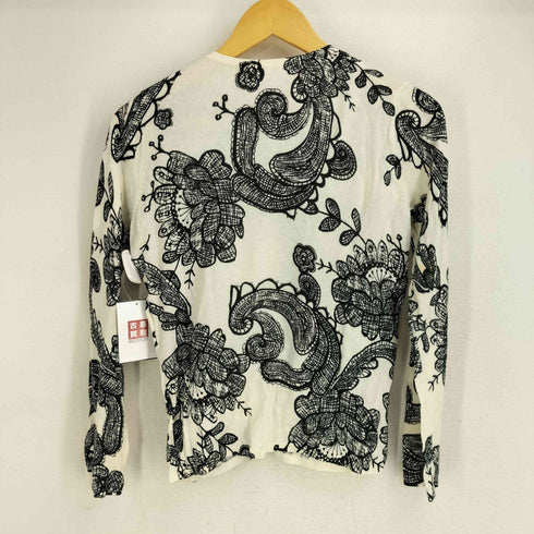 フォーティーナインアヴェニュージュンコシマダ 49AV.Junko Shimada ボタニカル柄カーディガン レディース JPN:38