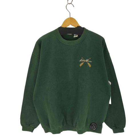 エディーバウアー Eddie Bauer 90s USA製 パドルロゴプリントスウェットプルオーバー メンズ JPN:L