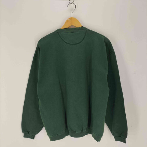 エディーバウアー Eddie Bauer 90s USA製 パドルロゴプリントスウェットプルオーバー メンズ JPN:L