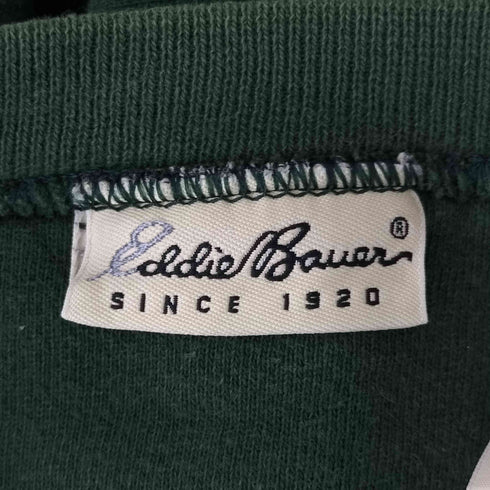 エディーバウアー Eddie Bauer 90s USA製 パドルロゴプリントスウェットプルオーバー メンズ JPN:L