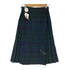 MADE IN SCOTLAND 英国製 タータンチェック プリーツ 巻き スカート レディース 63