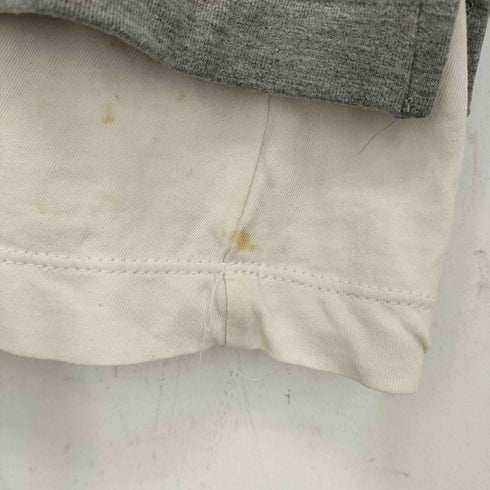 アトリエベトン ATELIER BETON ラグランスリーブ レイヤード スウェット メンズ